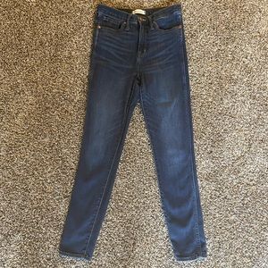 Madewell 10” high rise skinny